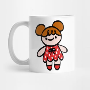 Girl Suff Toy Mug